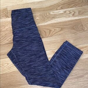 Lululemon Align Crop 21 inseam Wee Are From Space Dark Carbon Ice Grey size 4
